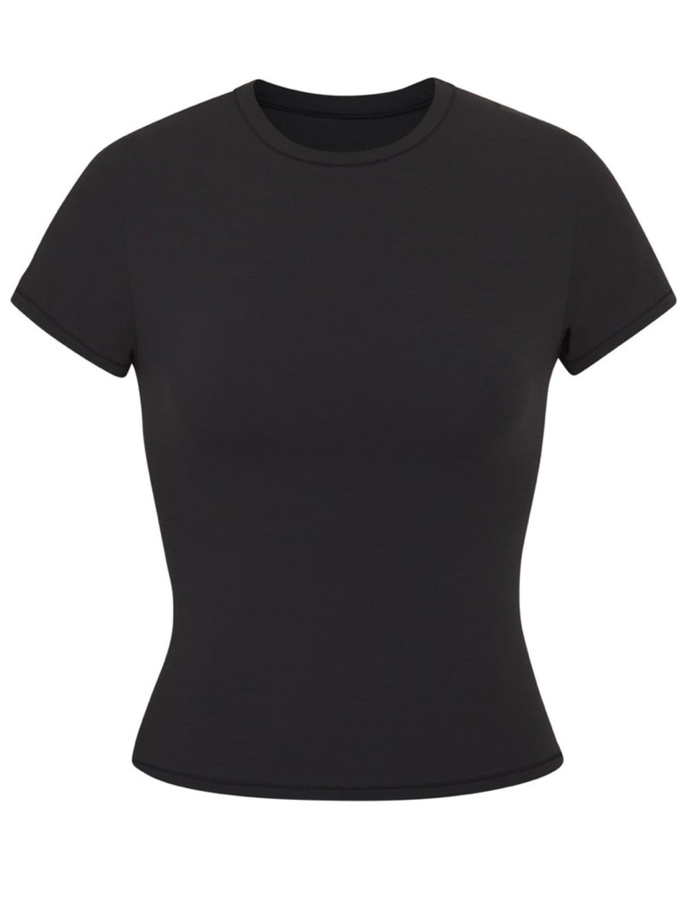 SKIMS Fits Everybody Tan Short Sleeve Crewneck Tee